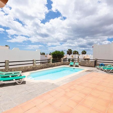Homeforguest Villa Lobos Con Piscina Privada Caleta De Fuste Exterior photo