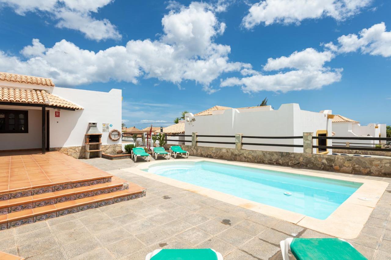 Homeforguest Villa Lobos Con Piscina Privada Caleta De Fuste Exterior photo